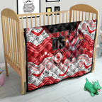 Custom Dragons Quilt Warrior Mascot With Aboriginal Indigenous
