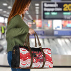 Custom Dragons Travel Bag Warrior Mascot With Aboriginal Indigenous