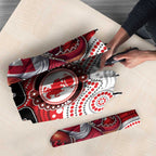 Custom Dragons Umbrella Warrior Mascot With Aboriginal Indigenous