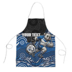 Custom Bulldogs Apron Dog Mascot With Aboriginal Indigenous