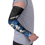 Custom Bulldogs Arm Sleeves Dog Mascot With Aboriginal Indigenous