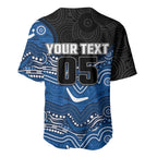 Custom Bulldogs Baseball Jersey Dog Mascot With Aboriginal Indigenous