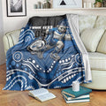 Custom Bulldogs Blanket Dog Mascot With Aboriginal Indigenous