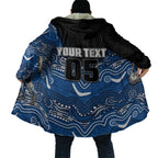 Custom Bulldogs Cloak Dog Mascot With Aboriginal Indigenous