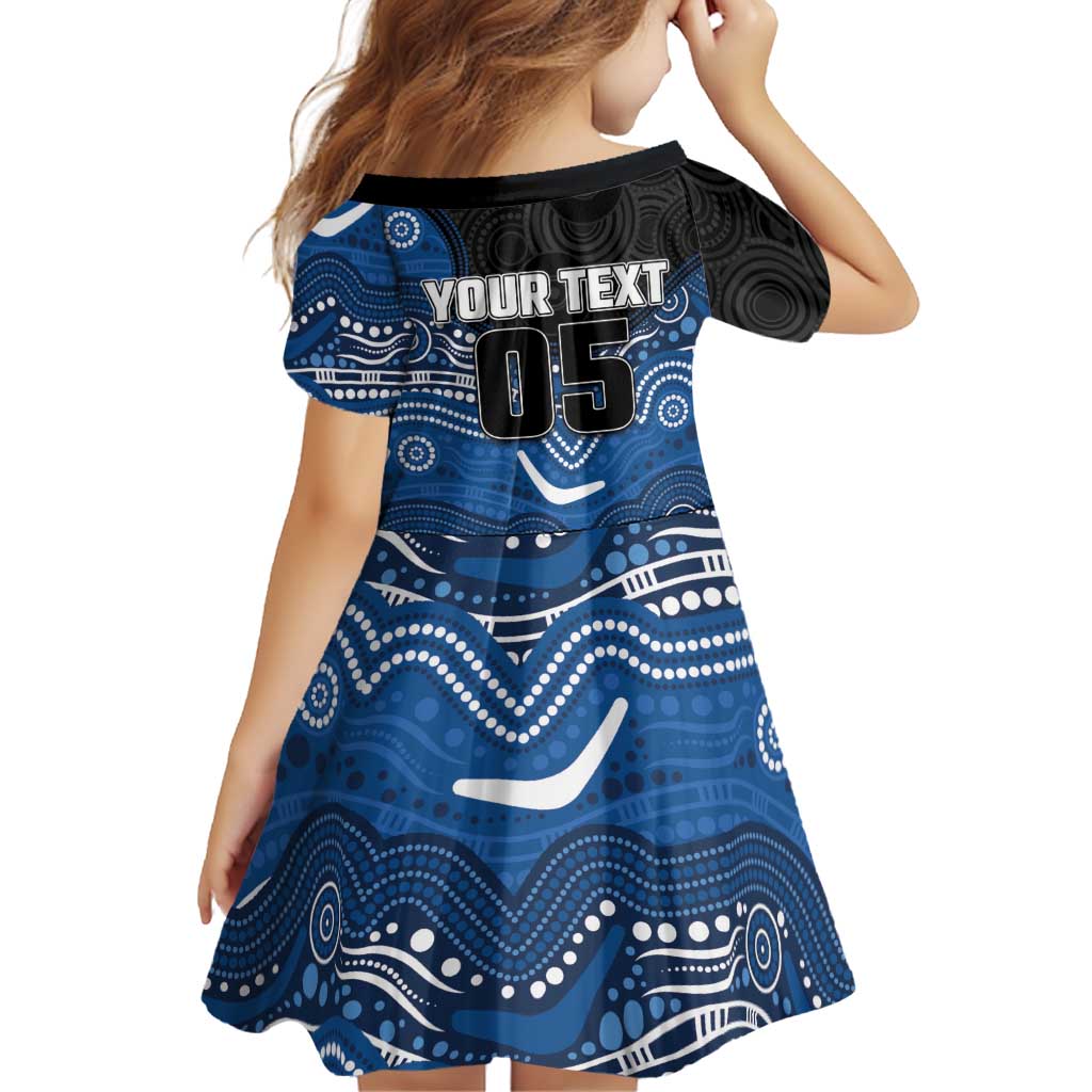 Custom Bulldogs Family Matching Mermaid Dress and Hawaiian Shirt Dog Mascot With Aboriginal Indigenous