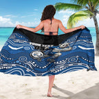 Custom Bulldogs Sarong Dog Mascot With Aboriginal Indigenous