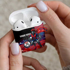 Custom Knights AirPods Case Warrior Mascot With Aboriginal Indigenous
