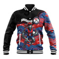 Custom Knights Baseball Jacket Warrior Mascot With Aboriginal Indigenous