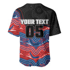 Custom Knights Baseball Jersey Warrior Mascot With Aboriginal Indigenous