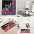 Custom Knights Bathroom Set Warrior Mascot With Aboriginal Indigenous
