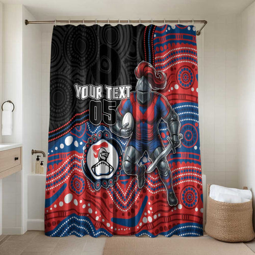 Custom Knights Bathroom Set Warrior Mascot With Aboriginal Indigenous