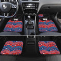 Custom Knights Car Mats Warrior Mascot With Aboriginal Indigenous