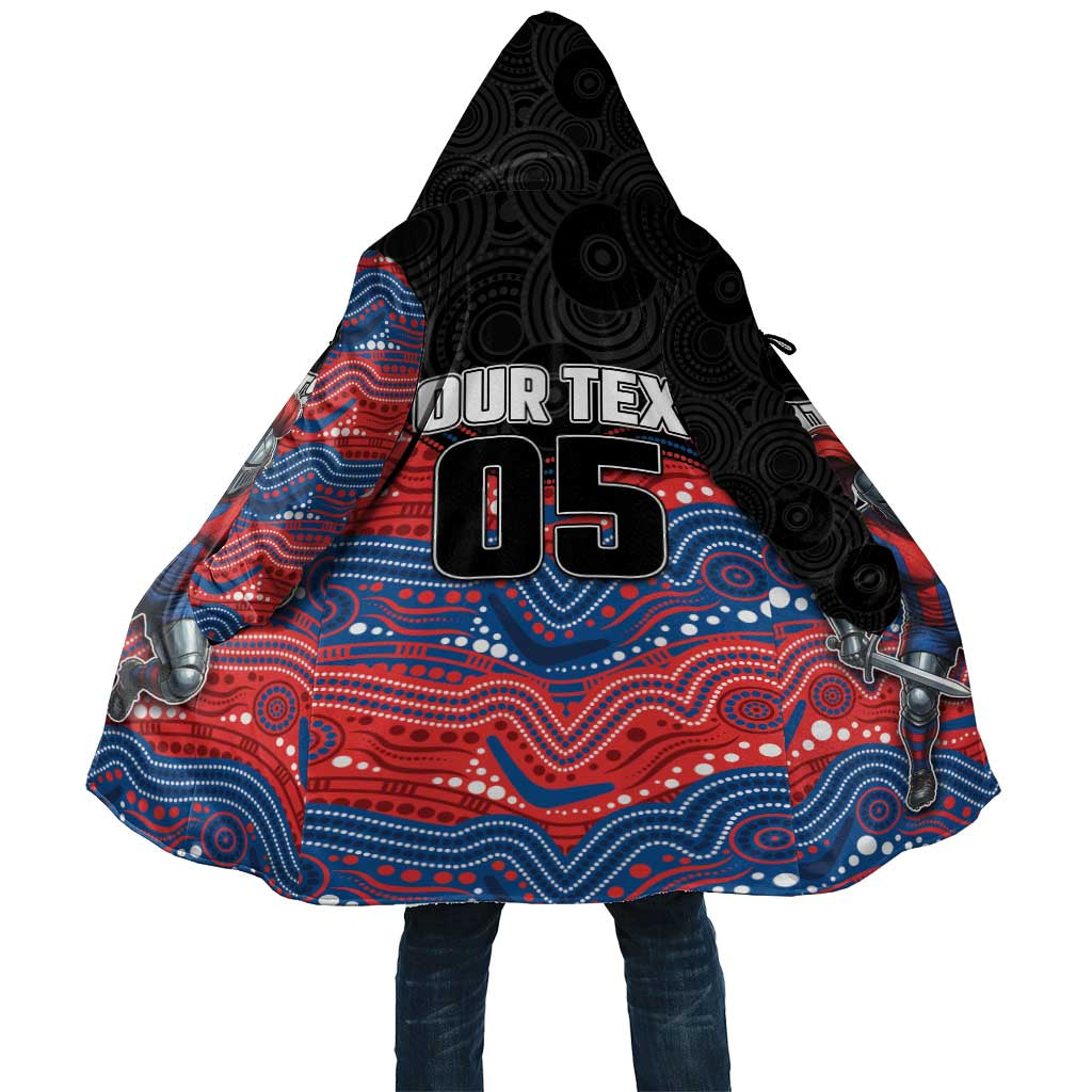 Custom Knights Cloak Warrior Mascot With Aboriginal Indigenous