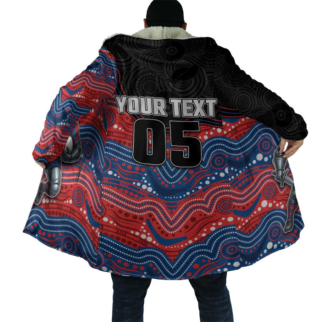 Custom Knights Cloak Warrior Mascot With Aboriginal Indigenous