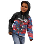 Custom Knights Kid Hoodie Warrior Mascot With Aboriginal Indigenous