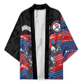 Custom Knights Kimono Warrior Mascot With Aboriginal Indigenous