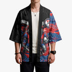 Custom Knights Kimono Warrior Mascot With Aboriginal Indigenous