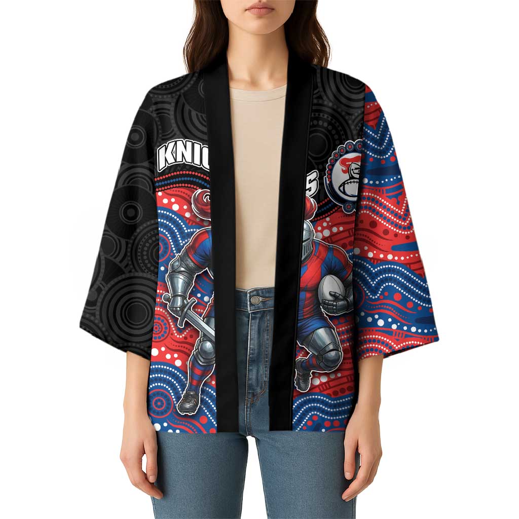 Custom Knights Kimono Warrior Mascot With Aboriginal Indigenous
