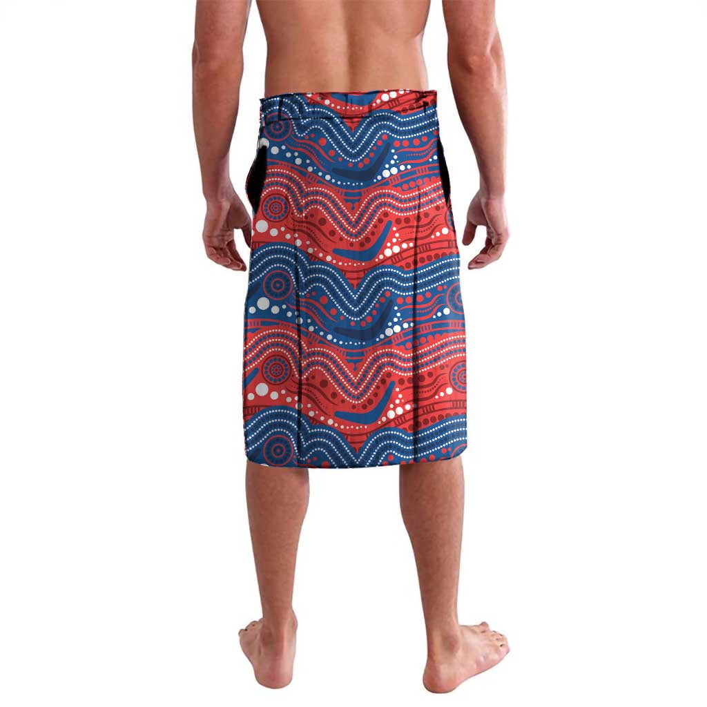 Custom Knights Lavalava Warrior Mascot With Aboriginal Indigenous