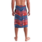 Custom Knights Lavalava Warrior Mascot With Aboriginal Indigenous