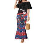 Custom Knights Mermaid Dress Warrior Mascot With Aboriginal Indigenous