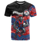 Custom Knights T Shirt Warrior Mascot With Aboriginal Indigenous
