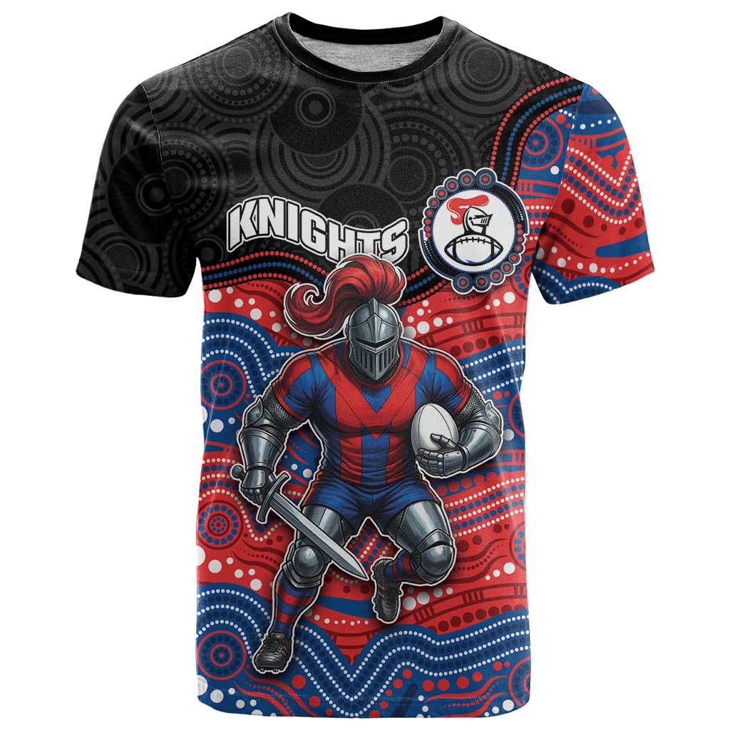 Custom Knights T Shirt Warrior Mascot With Aboriginal Indigenous