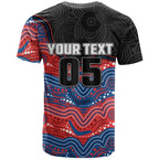 Custom Knights T Shirt Warrior Mascot With Aboriginal Indigenous