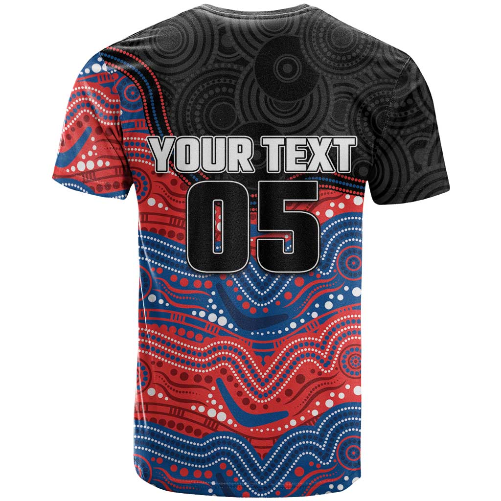 Custom Knights T Shirt Warrior Mascot With Aboriginal Indigenous