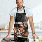 Custom Tigers Apron Warrior Mascot With Aboriginal Indigenous