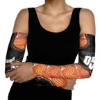 Custom Tigers Arm Sleeves Warrior Mascot With Aboriginal Indigenous