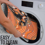 Custom Tigers Bathroom Set Warrior Mascot With Aboriginal Indigenous