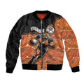 Custom Tigers Bomber Jacket Warrior Mascot With Aboriginal Indigenous
