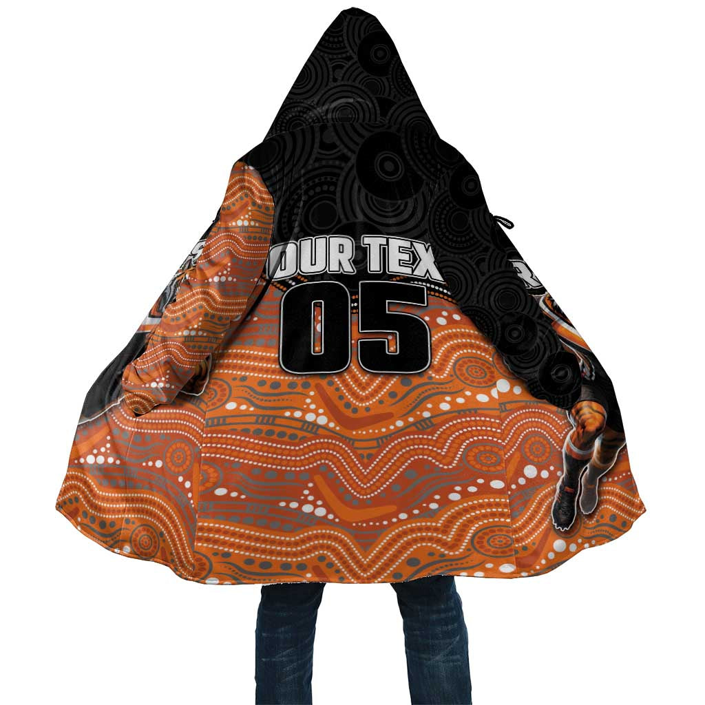 Custom Tigers Cloak Warrior Mascot With Aboriginal Indigenous