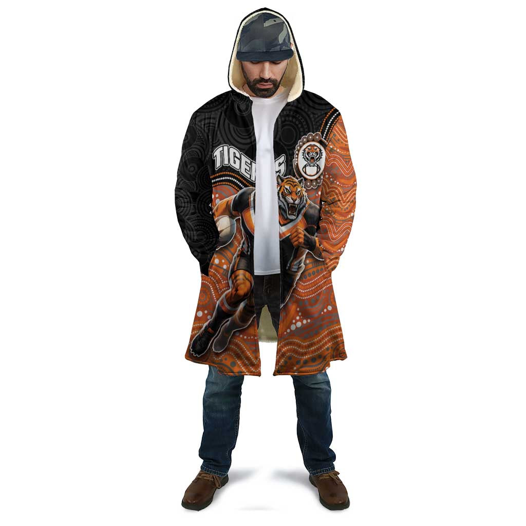 Custom Tigers Cloak Warrior Mascot With Aboriginal Indigenous