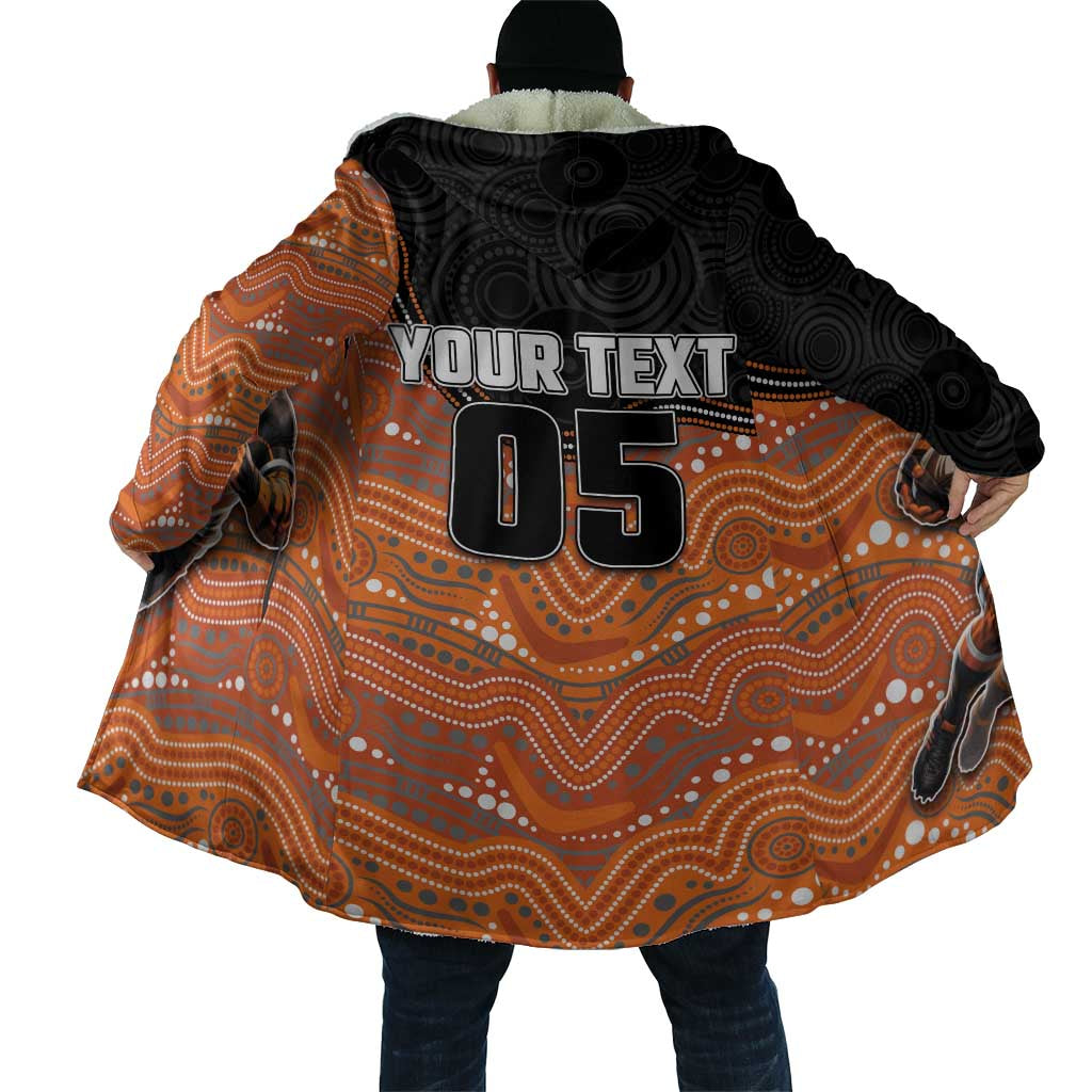 Custom Tigers Cloak Warrior Mascot With Aboriginal Indigenous