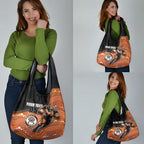 Custom Tigers Grocery Bag Warrior Mascot With Aboriginal Indigenous