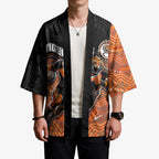 Custom Tigers Kimono Warrior Mascot With Aboriginal Indigenous