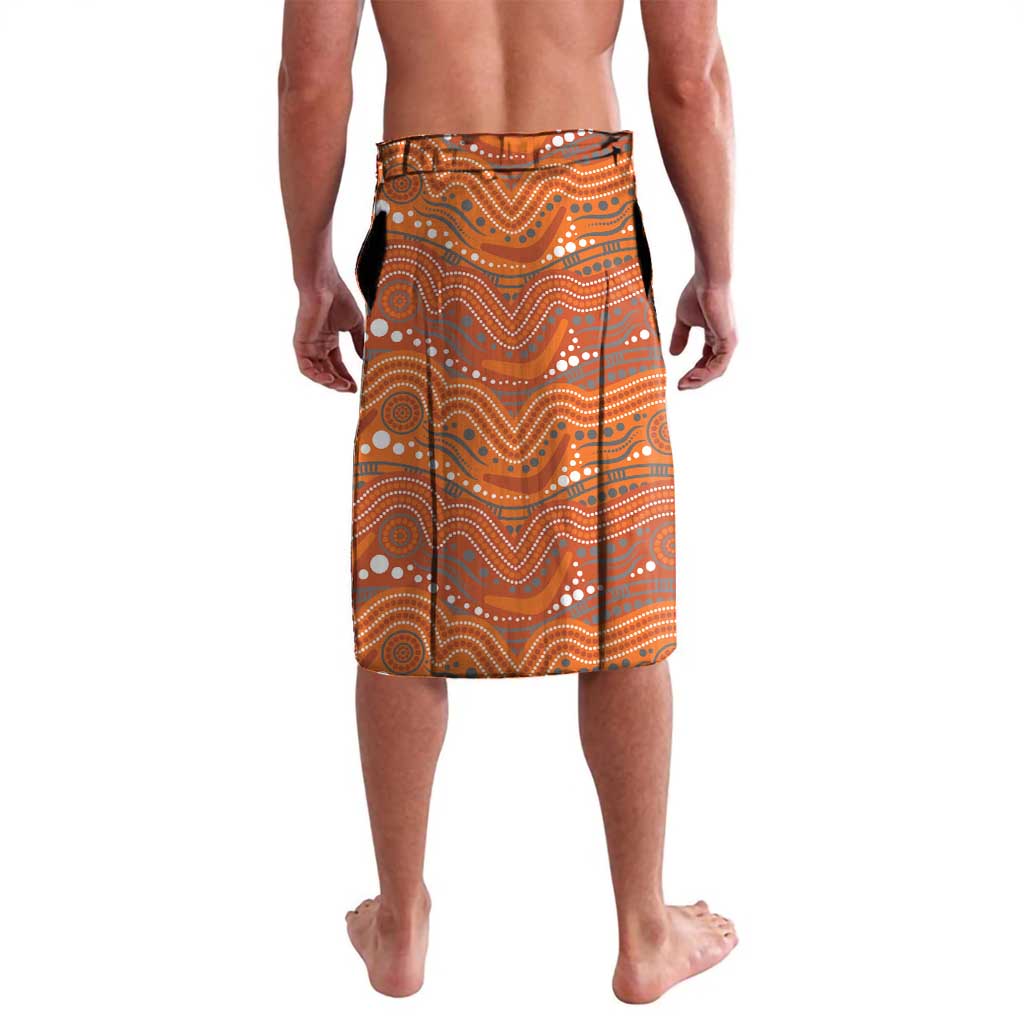 Custom Tigers Lavalava Warrior Mascot With Aboriginal Indigenous