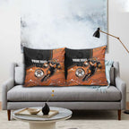 Custom Tigers Pillow Cover Warrior Mascot With Aboriginal Indigenous