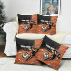 Custom Tigers Pillow Cover Warrior Mascot With Aboriginal Indigenous