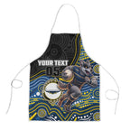 Custom Cowboys Apron Cattle Dog Mascot With Aboriginal Indigenous