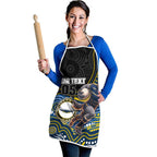 Custom Cowboys Apron Cattle Dog Mascot With Aboriginal Indigenous
