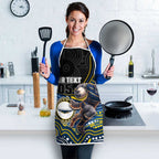 Custom Cowboys Apron Cattle Dog Mascot With Aboriginal Indigenous