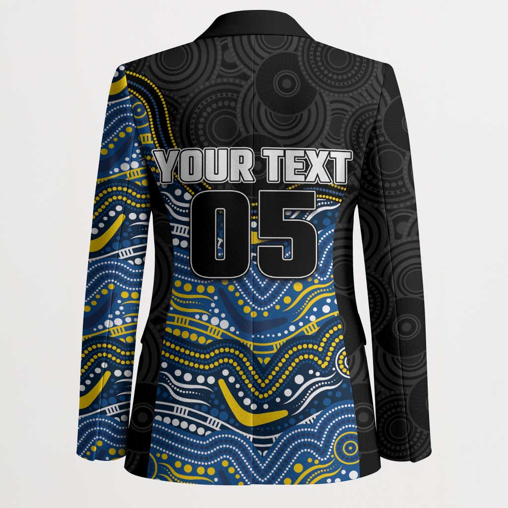 Custom Cowboys Blazer Cattle Dog Mascot With Aboriginal Indigenous