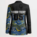 Custom Cowboys Blazer Cattle Dog Mascot With Aboriginal Indigenous