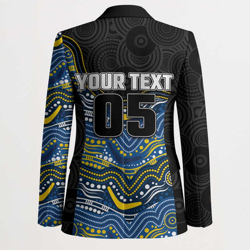 Custom Cowboys Blazer Cattle Dog Mascot With Aboriginal Indigenous