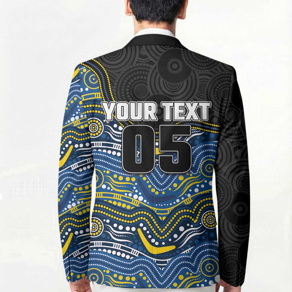 Custom Cowboys Blazer Cattle Dog Mascot With Aboriginal Indigenous