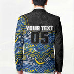 Custom Cowboys Blazer Cattle Dog Mascot With Aboriginal Indigenous