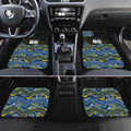 Custom Cowboys Car Mats Cattle Dog Mascot With Aboriginal Indigenous
